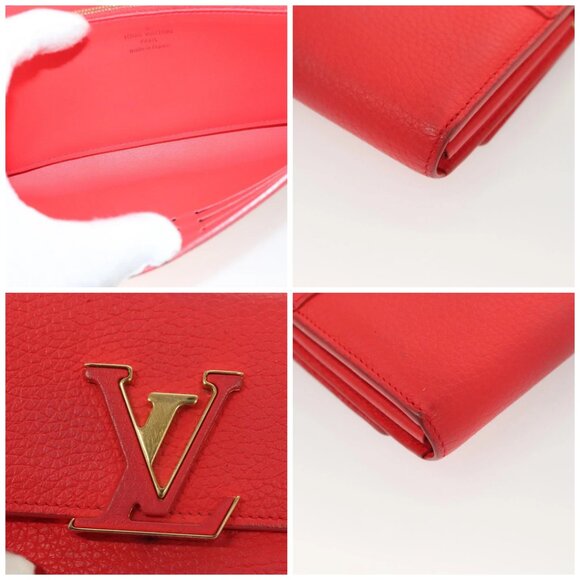 LOUIS VUITTON Portefeuille Capsine Wallet Taurillon Leather - Picture 13 of 16